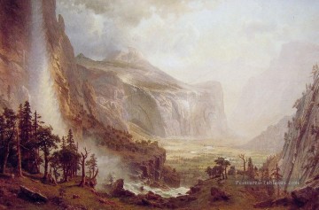  dome Tableaux - Les Dômes du Yosemite Albert Bierstadt